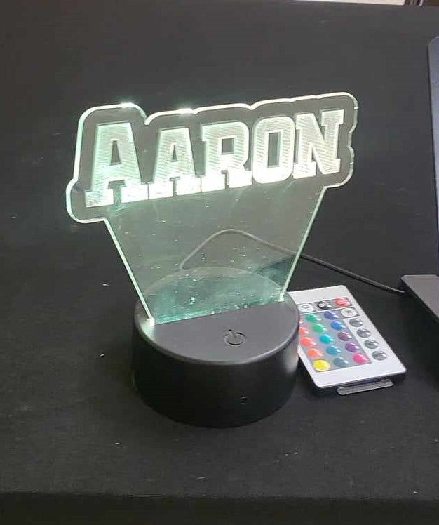 Acrylic LED Name Lamp
